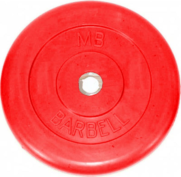 Блин MB Barbell d51 мм 5kg Red